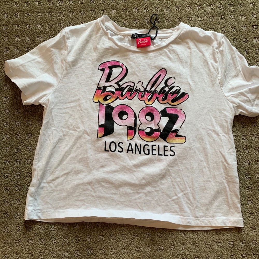 Zara Barbie Crop Top